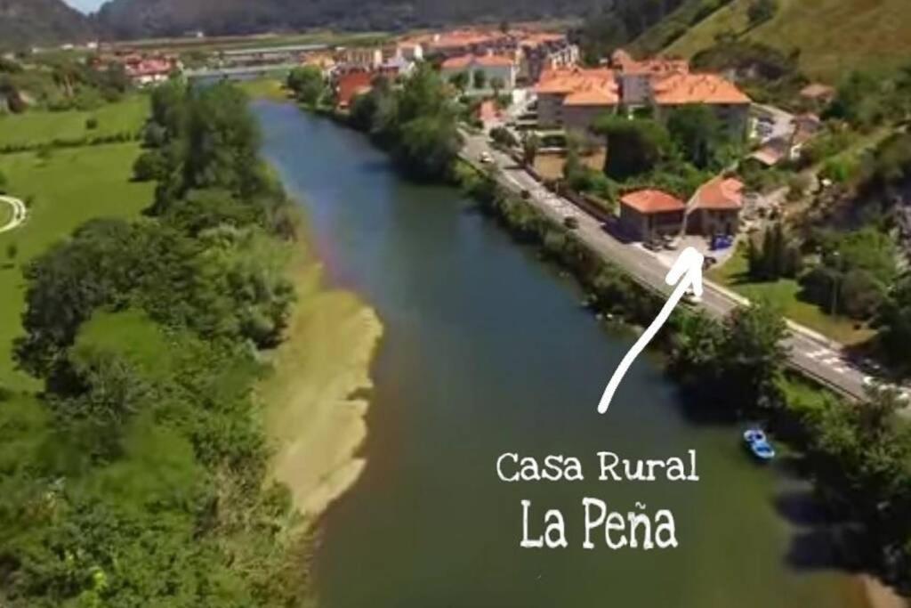 Casa Rural La Pena En Unquera Exteriör bild