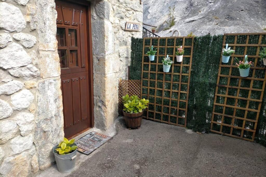 Casa Rural La Pena En Unquera Exteriör bild